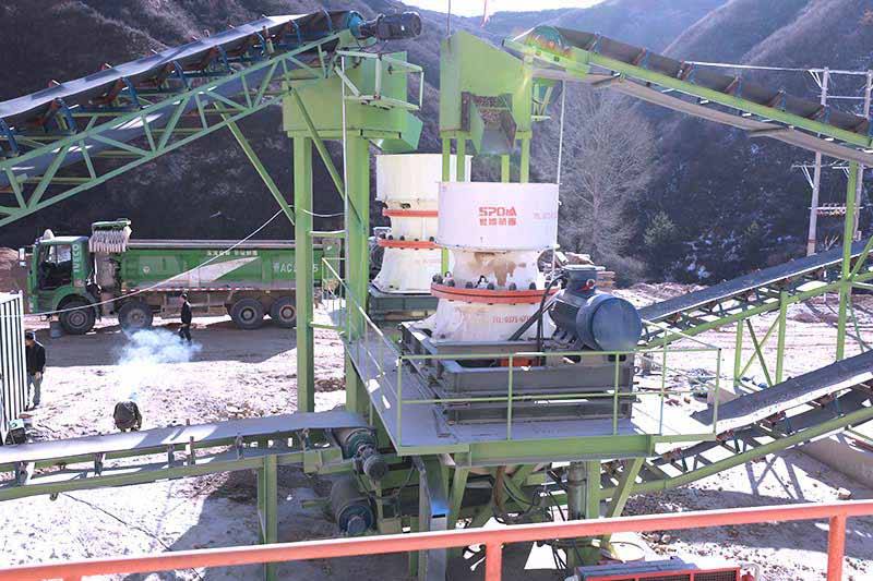 Concasseur à cône unique