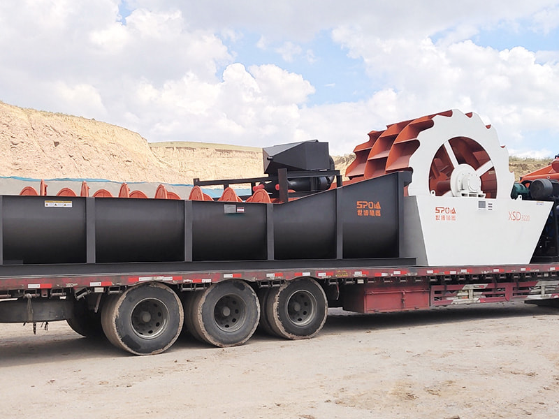 Machine à laver à sable